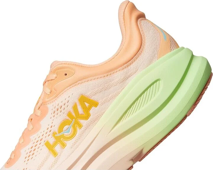 Hoka Bondi 9 Men's Shoes Pale Tangerine : 16 D - Medium, Rubber - Image 7