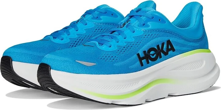 Hoka Bondi 9 Men's Shoes Skyward Blue/Hoka Blue : 10 D - Medium, Rubber