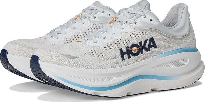 Hoka Bondi 9 Men's Shoes Stardust/Cosmic Grey : 11.5 D - Medium, Rubber