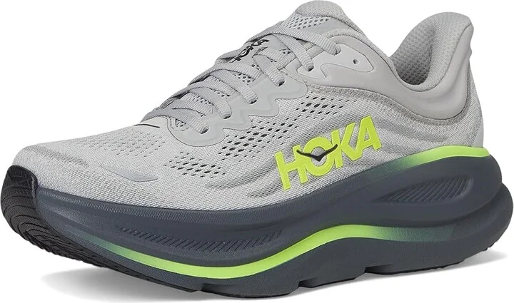 Hoka Bondi 9 Men's Shoes Stardust/Outer Orbit : 7 D - Medium, Rubber - Image 5