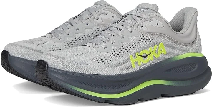Hoka Bondi 9 Men's Shoes Stardust/Outer Orbit : 7 D - Medium, Rubber