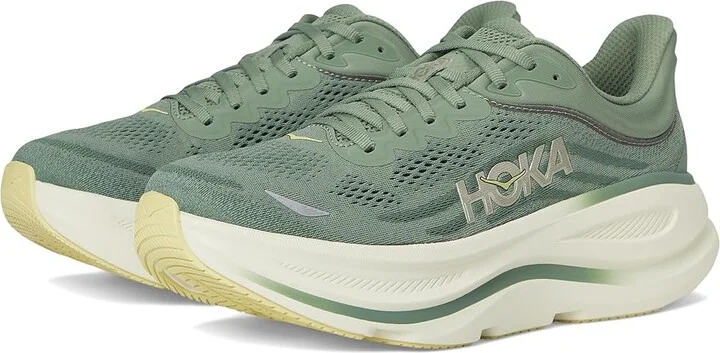 Hoka Bondi 9 Men's Shoes Succulent/Fern : 12.5 D - Medium, Rubber
