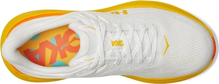Hoka Bondi 9 Men's Shoes Sunflower : 7 D - Medium, Rubber - Image 2