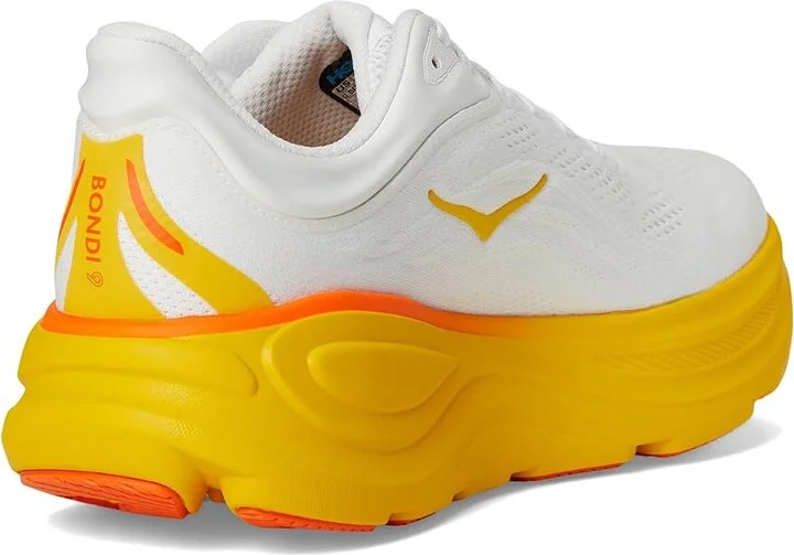 Hoka Bondi 9 Men's Shoes Sunflower : 7 D - Medium, Rubber - Image 4