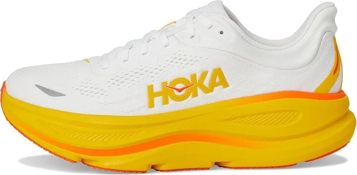 Hoka Bondi 9 Men's Shoes Sunflower : 7 D - Medium, Rubber - Image 6