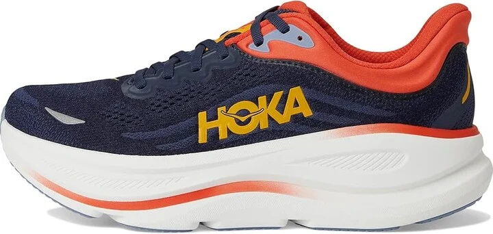 Hoka Bondi 9 Men's Shoes Varsity Navy/Nautical Blue : 16 D - Medium, Rubber - Image 6