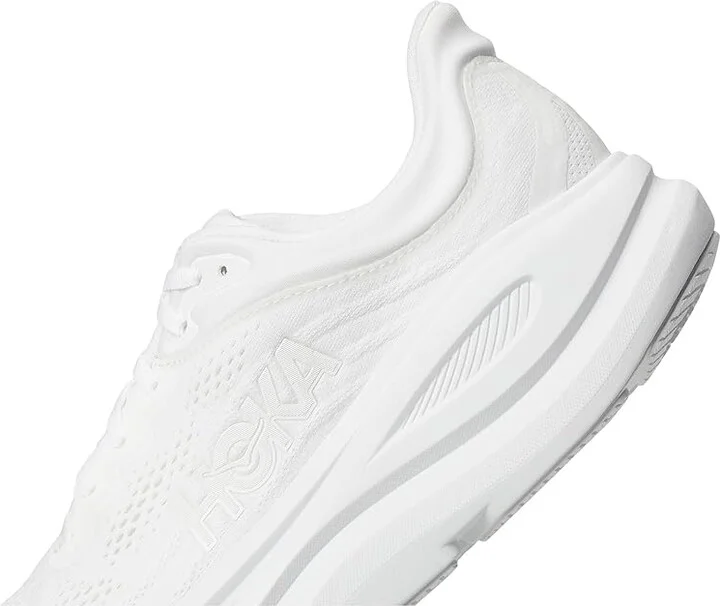 Hoka Bondi 9 Men's Shoes White/White : 10.5 D - Medium, Rubber - Image 7