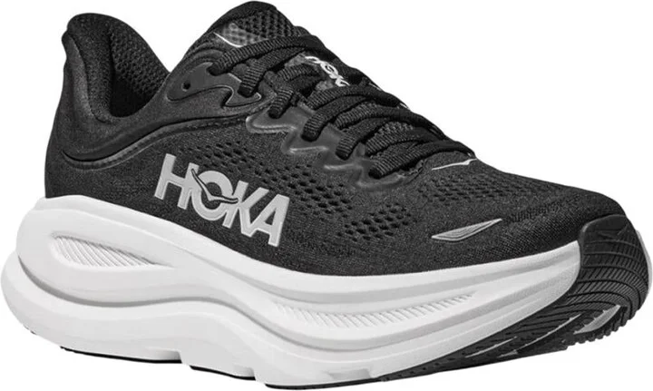 Hoka Bondi 9 Sneakers "Black/White" - Image 2