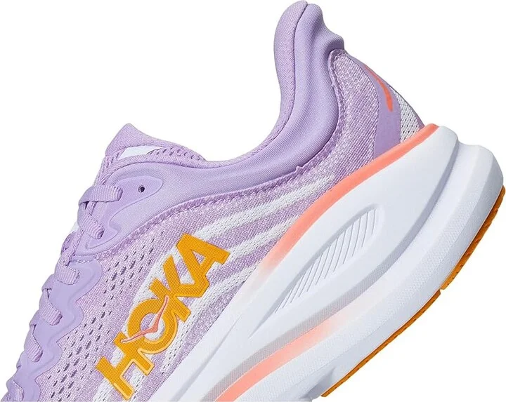 Hoka Bondi 9 Women's Shoes Aster Flower/Starlight Glow : 8.5 B - Medium, Synthetic - Image 7