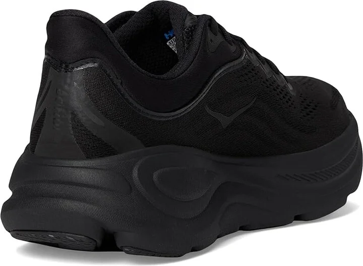 Hoka Bondi 9 Women's Shoes Black/Black : 5.5 B - Medium, Synthetic - Image 4