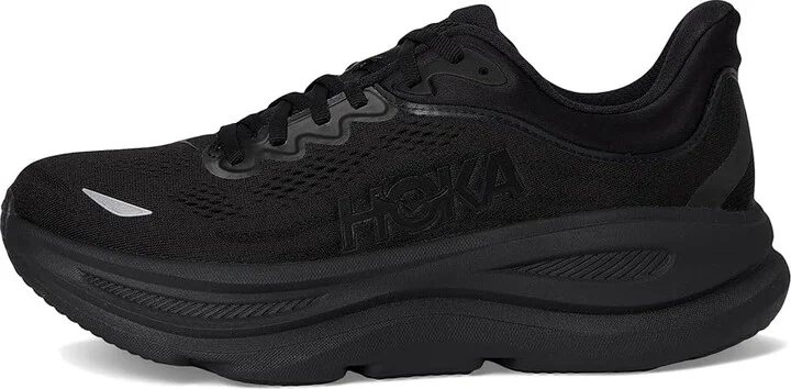 Hoka Bondi 9 Women's Shoes Black/Black : 5.5 B - Medium, Synthetic - Image 6