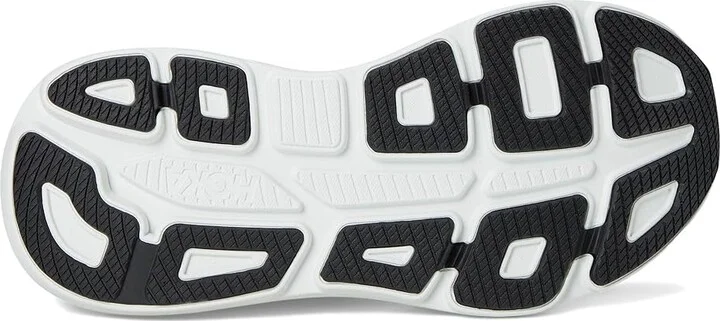 Hoka Bondi 9 Women's Shoes Black/White : 7 B - Medium, Synthetic - Image 3