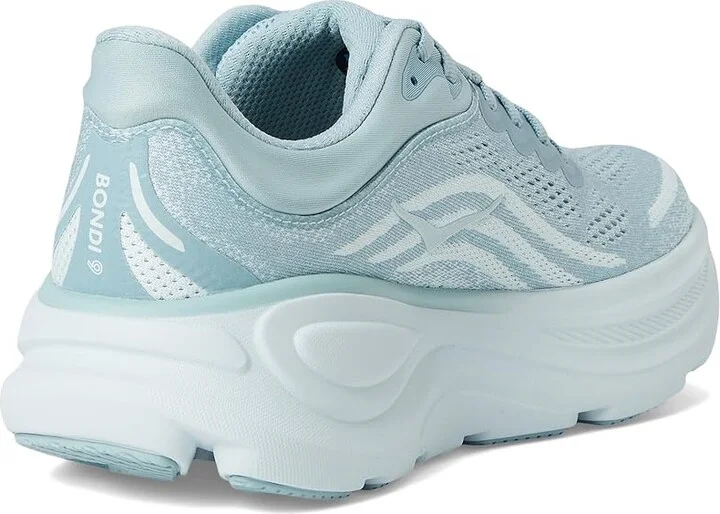 Hoka Bondi 9 Women's Shoes Druzy/Droplet : 8.5 B - Medium, Synthetic - Image 4
