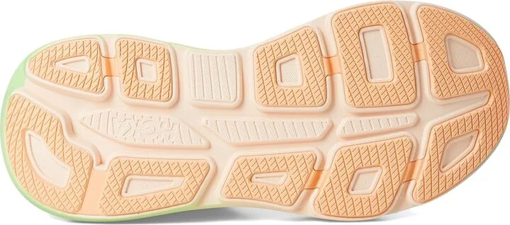 Hoka Bondi 9 Women's Shoes Pale Tangerine : 8.5 B - Medium, Synthetic - Image 3