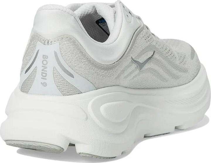 Hoka Bondi 9 Women's Shoes Stardust/Silver : 8.5 B - Medium, Synthetic - Image 4