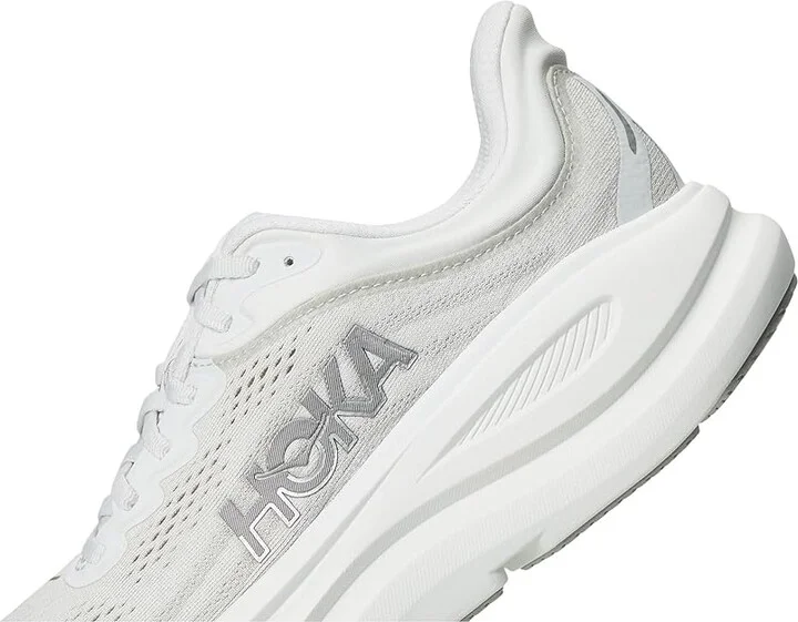 Hoka Bondi 9 Women's Shoes Stardust/Silver : 8.5 B - Medium, Synthetic - Image 7