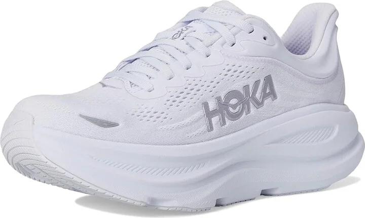 Hoka Bondi 9 Women's Shoes Starlight Glow : 7 B - Medium, Synthetic - Image 5