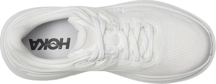 Hoka Bondi 9 Women's Shoes White/White : 12 B - Medium, Synthetic - Image 2