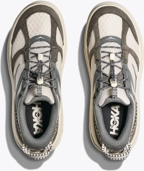 HOKA Bondi B3LS Shoes in Alabaster/Astroid - Image 2