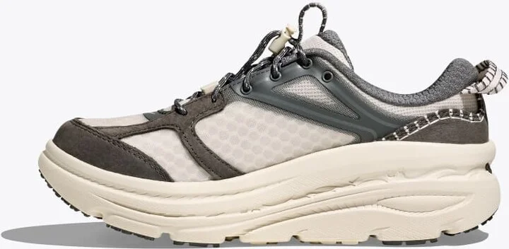 HOKA Bondi B3LS Shoes in Alabaster/Astroid - Image 8