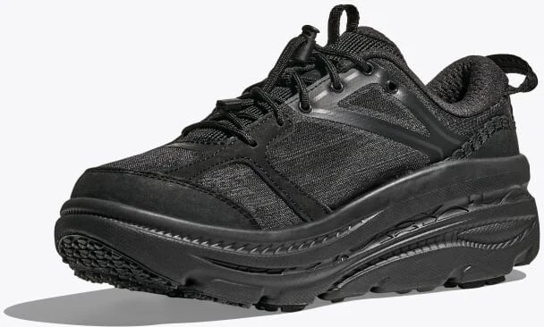 HOKA Bondi B3LS Shoes in Black/Carbon Black - Image 3