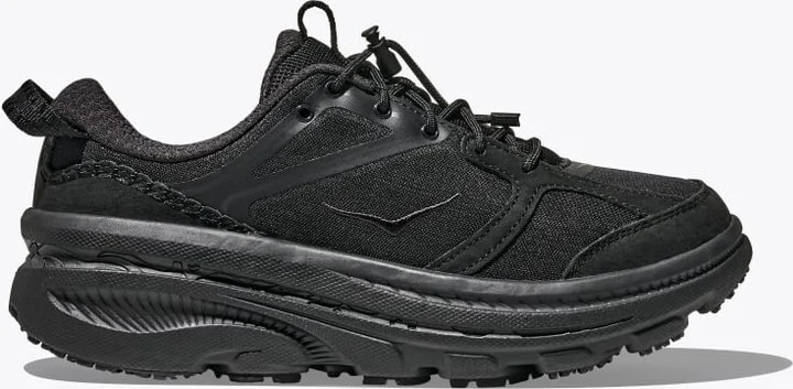 HOKA Bondi B3LS Shoes in Black/Carbon Black