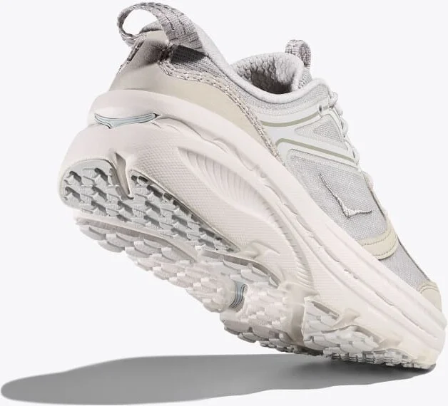 HOKA Bondi B3LS Shoes in Cosmic Grey/White - Image 4