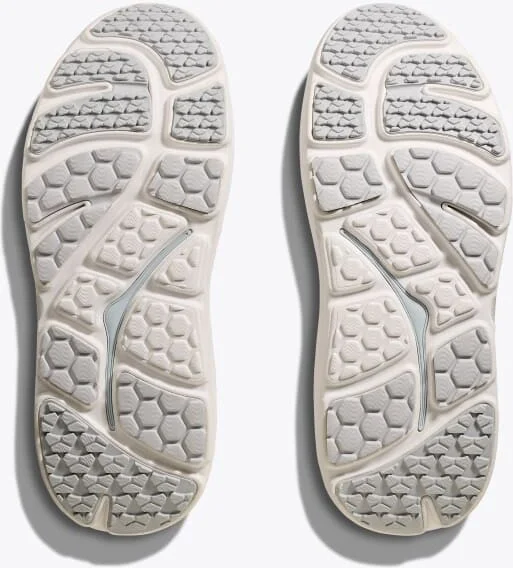 HOKA Bondi B3LS Shoes in Cosmic Grey/White - Image 7