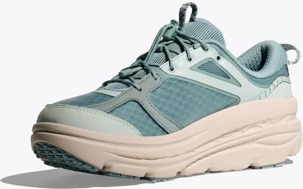 HOKA Bondi B3LS Shoes in Druzy/Stucco - Image 3