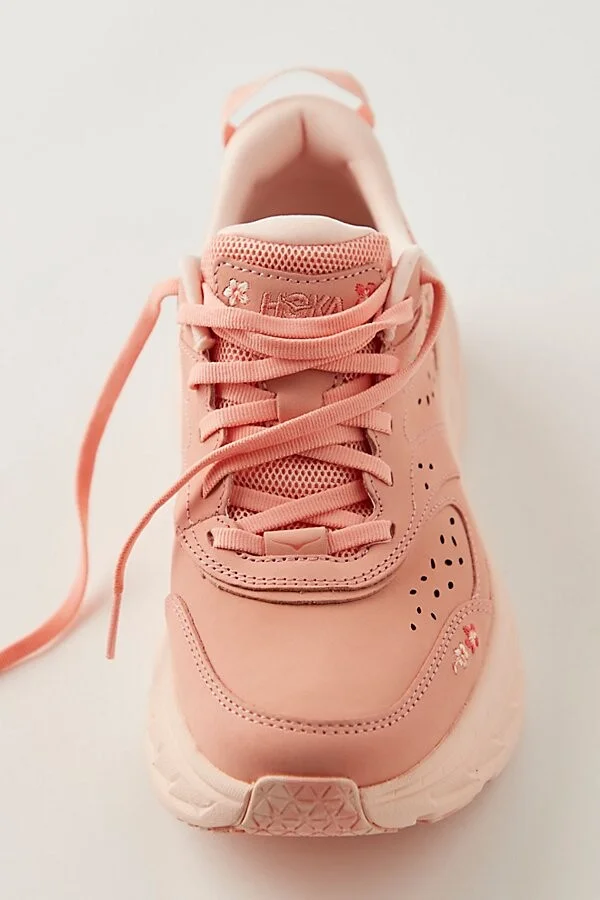 HOKA Bondi L Embroidered Sneakers