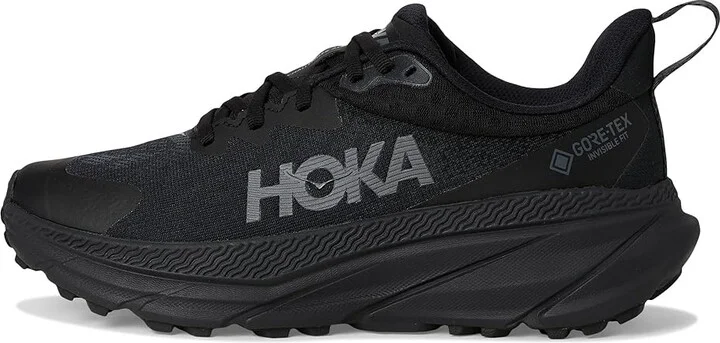 Hoka Challenger 7 GORE-TEX(r) Women's Shoes Black/Black 1 : 6 B - Medium, Synthetic/Textile - Image 6