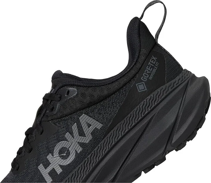 Hoka Challenger 7 GORE-TEX(r) Women's Shoes Black/Black 1 : 6 B - Medium, Synthetic/Textile - Image 7