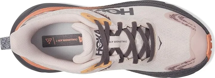 Hoka Challenger 7 GORE-TEX(r) Women's Shoes Cosmic Pearl/Galaxy : 8 B - Medium, Synthetic/Textile - Image 2