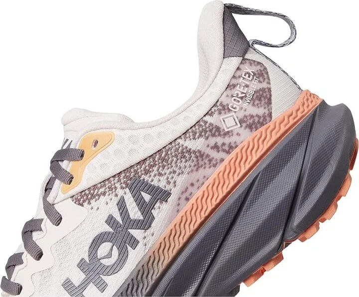 Hoka Challenger 7 GORE-TEX(r) Women's Shoes Cosmic Pearl/Galaxy : 8 B - Medium, Synthetic/Textile - Image 7