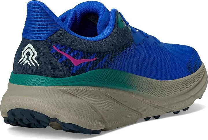 Hoka Challenger 7 Men's Shoes Ultramarine/Oceanic : 10 D - Medium, Textile - Image 4