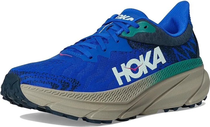 Hoka Challenger 7 Men's Shoes Ultramarine/Oceanic : 10 D - Medium, Textile - Image 5