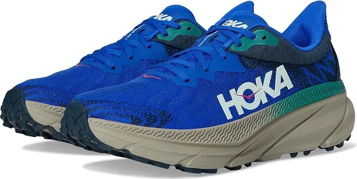 Hoka Challenger 7 Men's Shoes Ultramarine/Oceanic : 10 D - Medium, Textile