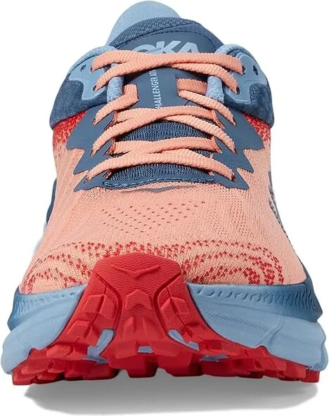 Hoka Challenger 7 Women's Shoes Papaya/Real Teal : 5 B - Medium, Textile - Image 3