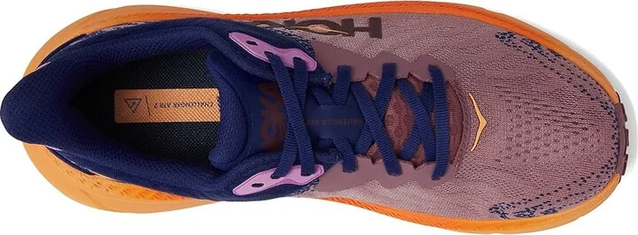 Hoka Challenger 7 Women's Shoes Wistful Mauve/Cyclamen : 5 B - Medium, Textile - Image 2