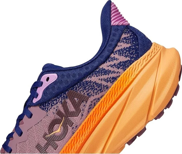 Hoka Challenger 7 Women's Shoes Wistful Mauve/Cyclamen : 5 B - Medium, Textile - Image 4