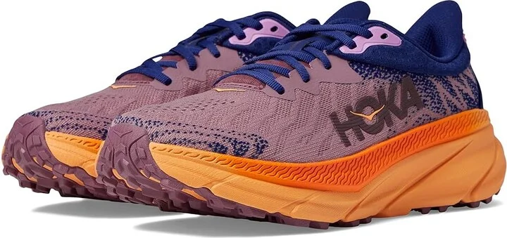 Hoka Challenger 7 Women's Shoes Wistful Mauve/Cyclamen : 5 B - Medium, Textile