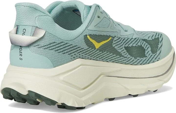 Hoka Challenger 8 Men's Running Shoes Jade/Truffle Salt : 8 D - Medium, Synthetic - Image 4