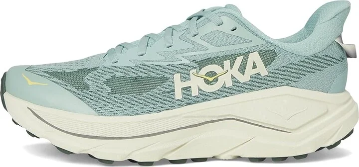 Hoka Challenger 8 Men's Running Shoes Jade/Truffle Salt : 8 D - Medium, Synthetic - Image 6