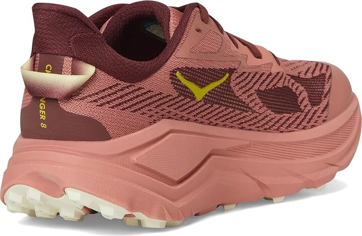 Hoka Challenger 8 Women's Running Shoes Blush/Dark Cedar : 9.5 B - Medium, Synthetic - Image 4