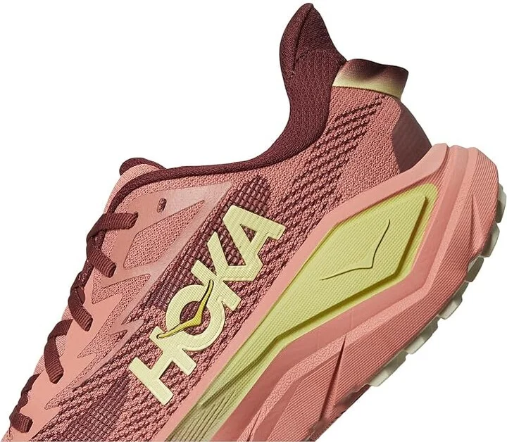 Hoka Challenger 8 Women's Running Shoes Blush/Dark Cedar : 9.5 B - Medium, Synthetic - Image 7