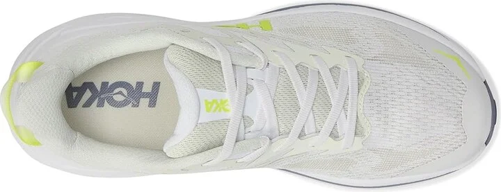 Hoka Challenger 8 Women's Running Shoes White/Neon Hoka Citrus : 6 B - Medium, Synthetic - Image 2