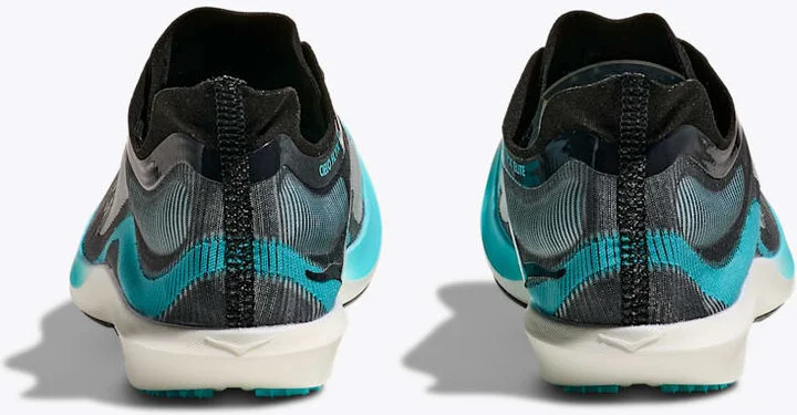 HOKA Cielo FlyX Elite Shoes in Black/Cielo Blue - Image 5