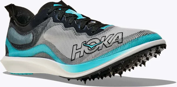 HOKA Cielo FlyX Elite Shoes in Black/Cielo Blue - Image 6
