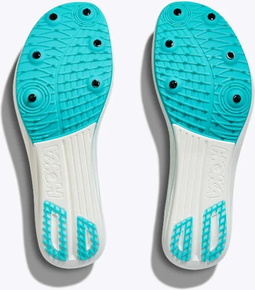 HOKA Cielo FlyX Lite Shoes in Cosmic Grey/Cielo Blue - Image 7