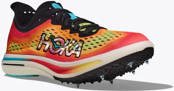 HOKA Cielo FLYX Shoes in Black/Yuzu - Image 6
